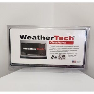 WeatherTech ClearFrame License Plate Frame